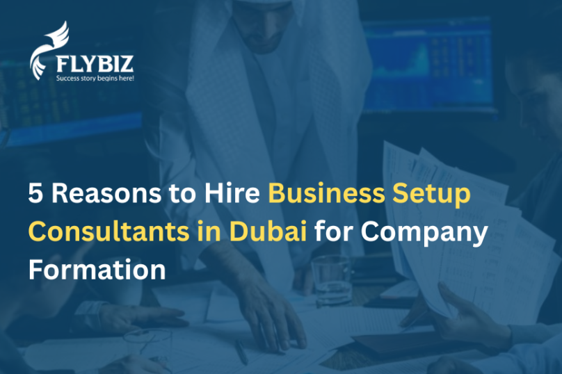 5 Reasons to Hire Business Setup Consultants in Dubai for Company Formation
